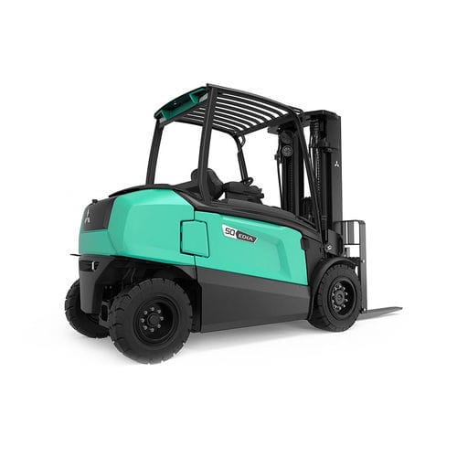 Электрический вилочный погрузчик - FB40-55(C)N(H) Series - Mitsubishi Forklift Trucks - с местом для сидения водителя / для разгрузочно-погрузочных работ / сверхточный
