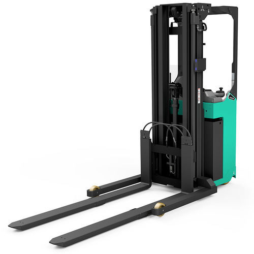Электрический штабелер - AXiA XL SBR12N2TF - Mitsubishi Forklift Trucks - со «стоячим» водителем / 24 В / для складов