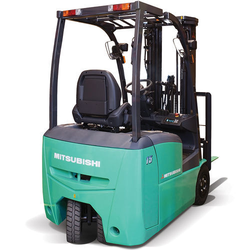 Электрический вилочный погрузчик - FB13-20TCB series - Mitsubishi Forklift Trucks - с местом для сидения водителя / для использования в помещениях / для складов