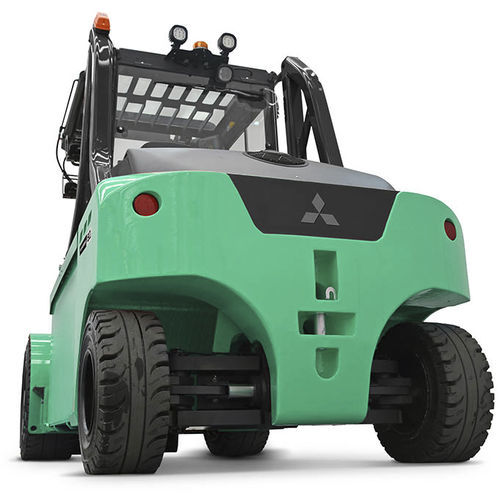 Электрический вилочный погрузчик - FB60-120N(H) series - Mitsubishi Forklift Trucks - с местом для сидения водителя / для паллет / для разгрузочно-погрузочных работ