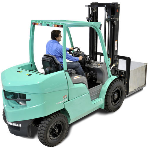 Дизельный вилочный погрузчик - FD40-55(C)NT series - Mitsubishi Forklift Trucks - с местом для сидения водителя / промышленный / для разгрузочно-погрузочных работ