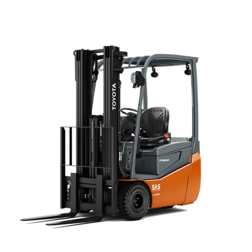 Вилочный погрузчик с противовесом - 8FBES15T - TOYOTA Material Handling - электрический / с местом для сидения водителя / для разгрузочно-погрузочных работ