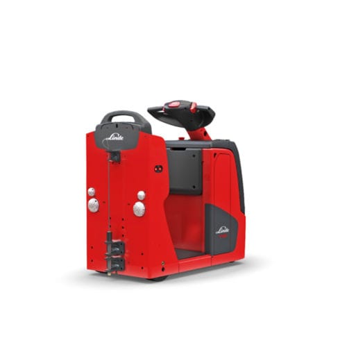 Трактор для буксировки - P20 - Linde Material Handling - электрический / на колесах / со «стоячим» водителем
