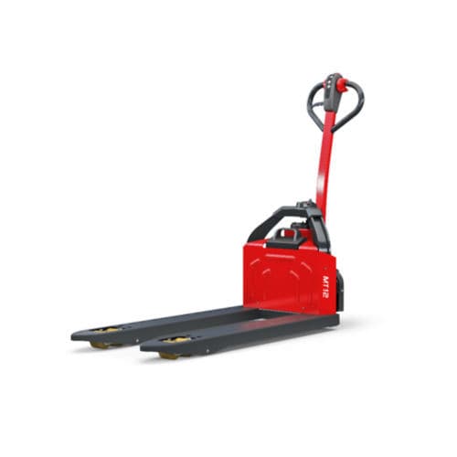Ручной погрузчик для поддонов - MT12 - Linde Material Handling - 24 В / для разгрузочно-погрузочных работ / транспортный