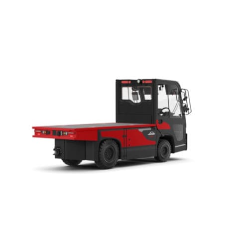 Трактор для буксировки - W series - Linde Material Handling - электрический / 4-колесный / с местом для сидения водителя
