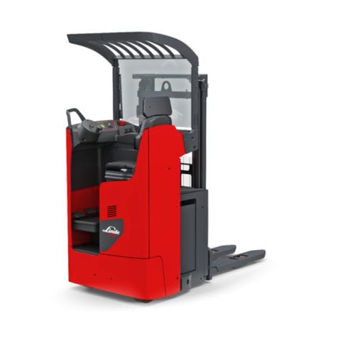 Штабелер для поддонов - L1 RW series - Linde Material Handling - электрический / в положении рядом / 24 В