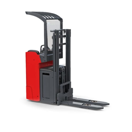 Электрический штабелер - L1 R series - Linde Material Handling - в положении рядом / 24 В / для разгрузочно-погрузочных работ