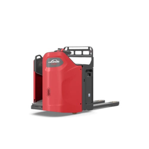 Электрический погрузчик для поддонов - T2 SP series - Linde Material Handling - стоячий / 24 В / транспортный