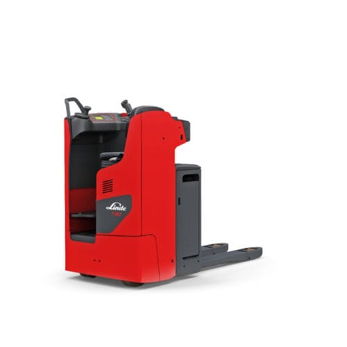 Электрический погрузчик для поддонов - T2 R series - Linde Material Handling - в положении рядом / 24 В / для промышленного применения