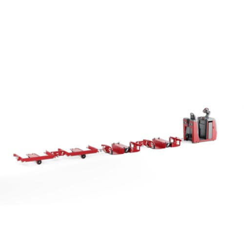 Электрический трактор - LT series - Linde Material Handling - гидравлический / на колесах / стоячий
