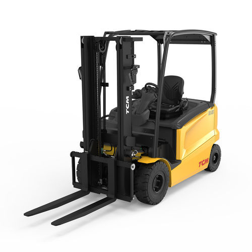 Электрический вилочный погрузчик - FHB series - TCM Forklifts - с местом для сидения водителя / 4-колесный / с противовесом