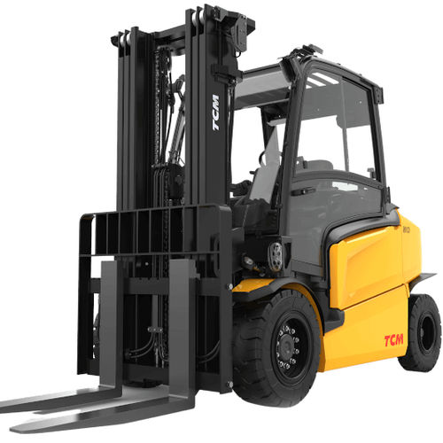 Электрический вилочный погрузчик - FHB series - TCM Forklifts - с местом для сидения водителя / 4-колесный / с противовесом