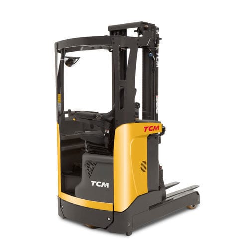 Электрическая подъемная тележка со съемной опорой - RT series - TCM Forklifts - в положении рядом / для разгрузочно-погрузочных работ / для складов