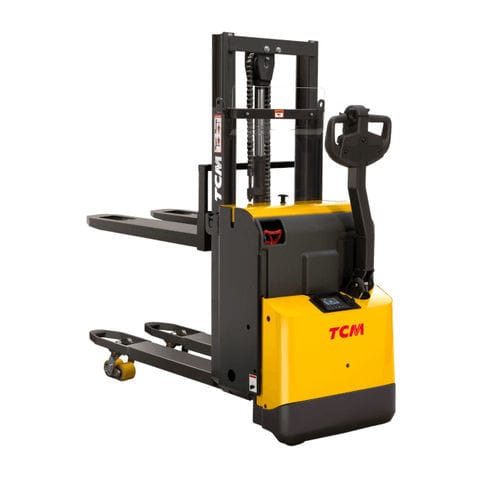 Электрический штабелер - SP series - TCM Forklifts - с сопровождающим оператором / 24 В / транспортный