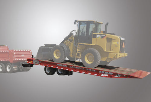 Прицеп для тяжёлой техники - 345F - Landoll - для промышленного оборудования / тандем / буксируемый