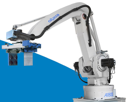 Шарнирный робот - max. 140 kg | A1800V - OKURA Group - 4 оси / для палетирования