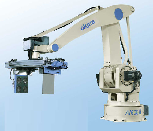 Шарнирный робот - max. 140 kg | A1600V - OKURA Group - 5 осей / для палетирования