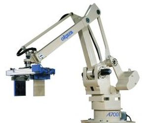 Роботизированный штабелер - A700V - OKURA Group - для грузов / шарнирный