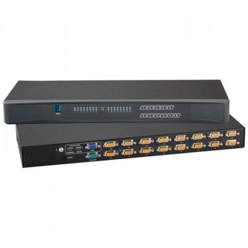 Консольный переключатель KVM с клавиатурой - KVS1601 - Acnodes Corporation