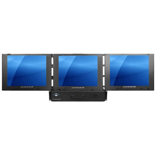 Выдвижной ящик на роликах 19 дюймов - RPM-AV19 series - Acnodes Corporation - с множественным дисплеем / пульт управления / клавиатура