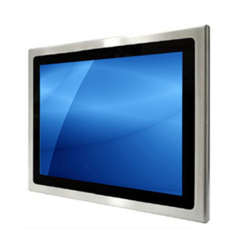 Монитор из нержавеющей стали - PMN80120 - Acnodes Corporation - LCD / с резистивным сенсорным экраном / с многоточечным сенсорным экраном