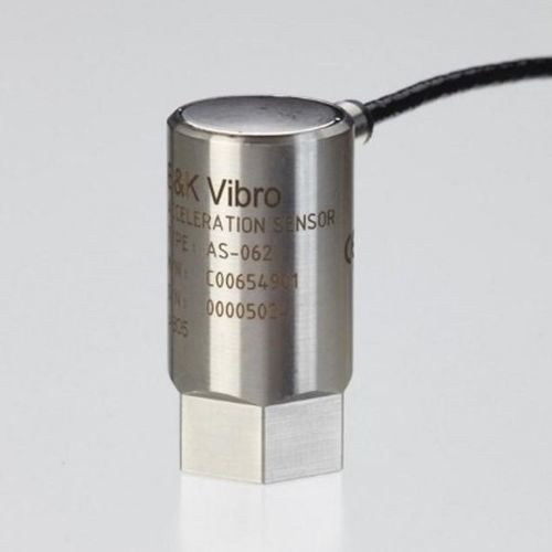 Датчик ускорения при постоянном токе - AS-068 - Brüel & Kjær Vibro - плоский / чувствительность
