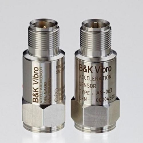 Датчик ускорения при постоянном токе - AS-069 - Brüel & Kjær Vibro - плоский / чувствительность