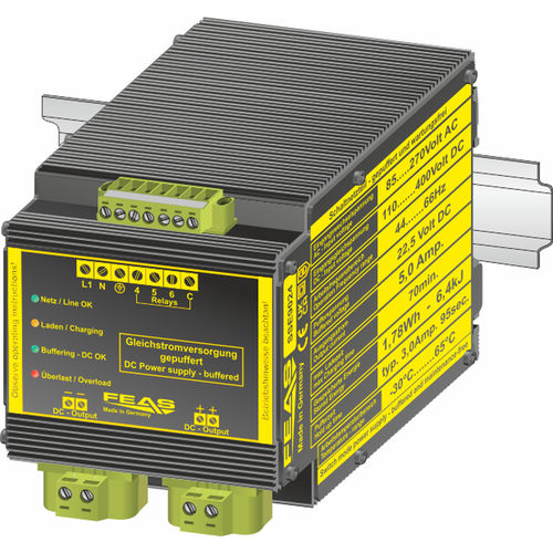 ИБП с суперконденсатором - SSE9024 - FEAS GmbH - on-line / с электрическим питанием / AC