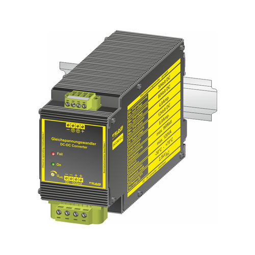Регулируемый преобразователь DC/DC - DCC9012-2 - FEAS GmbH - на DIN-рейке / промышленный / для суровых природных условий
