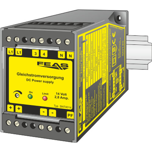 Источник электропитания для резки - SNT4014 - FEAS GmbH - на DIN-рейке / DC/DC / AC/DC