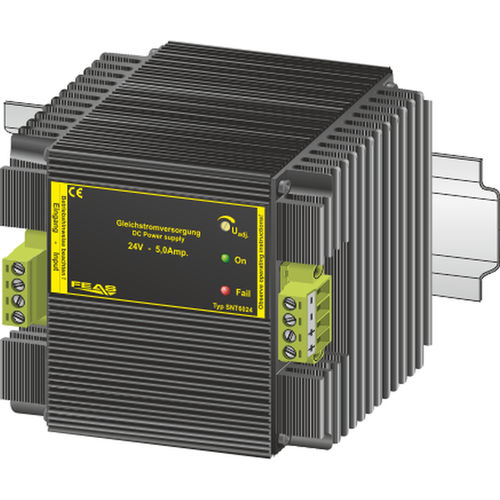Источник электропитания на DIN-рейке - SNT6024 - FEAS GmbH - AC/DC / с одним выходом / для резки