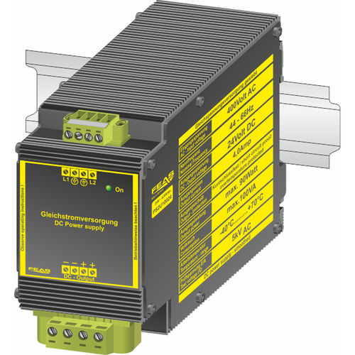 Источник электропитания на DIN-рейке - PS2U10024 - FEAS GmbH - AC/DC / со сглаженным выходом / с защитой от короткого замыкания