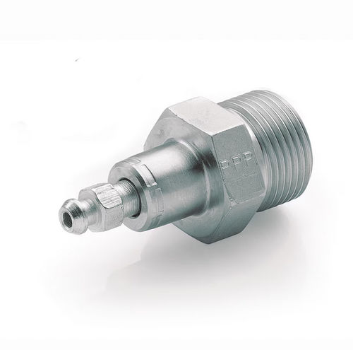 Гидравлический адаптер для труб - 1/4 HPBA-S - Parker Tube Fittings Division - промышленный / наружная резьба / сталь