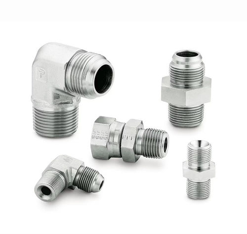 Гидравлический адаптер для труб - 12C3P4S - Parker Tube Fittings Division - промышленный / с наружной резьбой, шлицевой / сталь