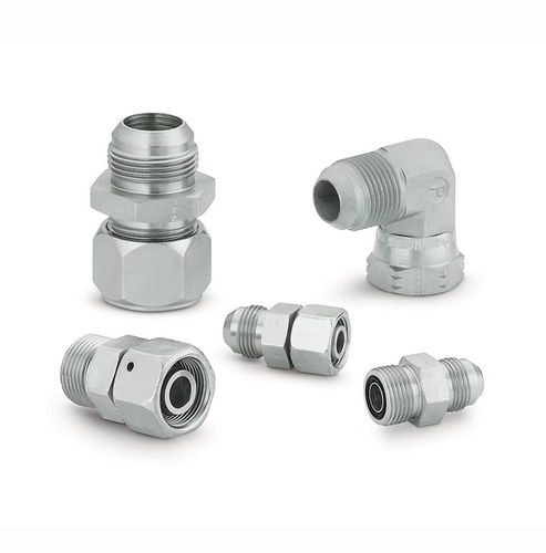 Гидравлический фитинг - 10 BUHLO-S - Parker Tube Fittings Division - винтовой / с фланцем / под углом 90°