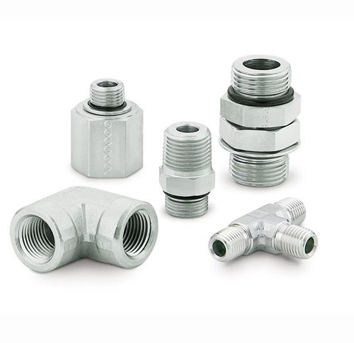 Гидравлический фитинг - 0107-12-12 - Parker Tube Fittings Division - винтовой / Т-образный / под углом 90°