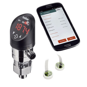 Прессостат с тонким слоем - DPC 8380 - Trafag AG sensors & controls - относительный / для жидкостей / из нержавеющей стали