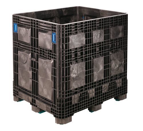 Контейнер для бутылок - HDMX4048-46 - ORBIS - для пищевой промышленности / из HDPE / с крышкой