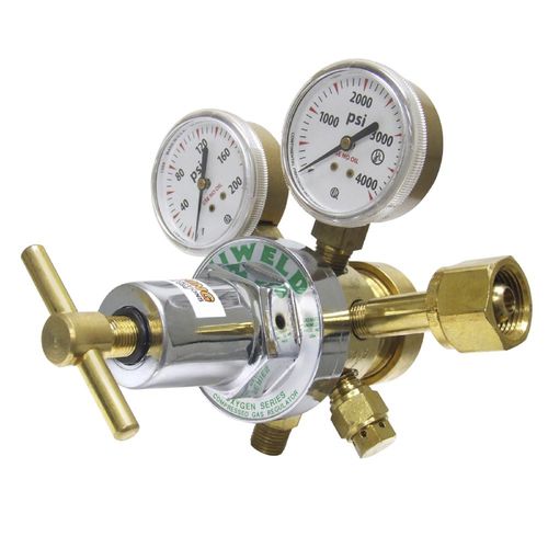 Регулятор давления с диафрагмой - RHT80 series - Uniweld - двухступенчатый / из латуни / для бутылок