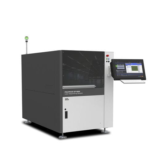 Роботизированная машина для депанелирования печатных плат - POLYPHOS DP 8000 - ASYS GROUP - лазер / с пылеуловителем
