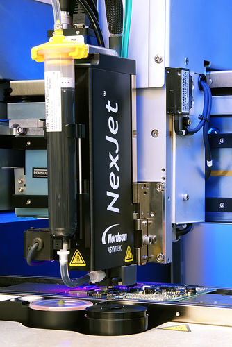Дозатор для жидкостей - NexJet® - Nordson ASYMTEK - с картриджем / струйный