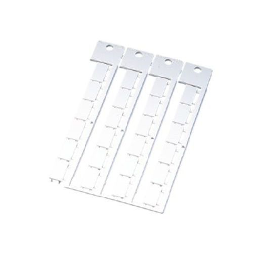 Печатная этикетка - ABB 17x9 - MURRPLASTIK SYSTEMTECHNIK - из поликарбоната / белая / для кабеля и компонента