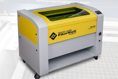 Лазерно-гравировальный станок - FiberMark Fusion - EPILOG LASER - настольная / высокая скорость