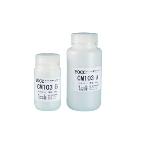 Эпоксидный полимерный клей - CM103 - Yangtze Optical Electronic Company Ltd. - двухкомпонентный / для волоконно-оптического гироскопа / для оптического оборудования