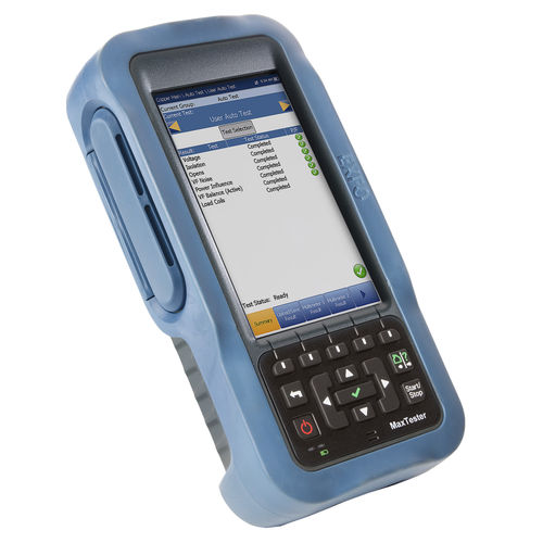 Тестер для сети - MaxTester 605 - EXFO - контура / кабельный / компактный