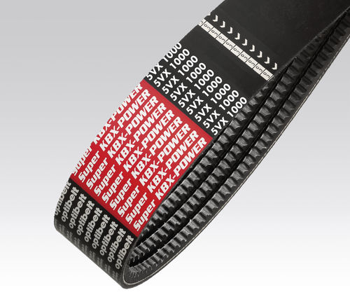 Трапециевидный приводной ремень - Super KBX-POWER  - Optibelt - из каучука / для такелажных блоков / узкий