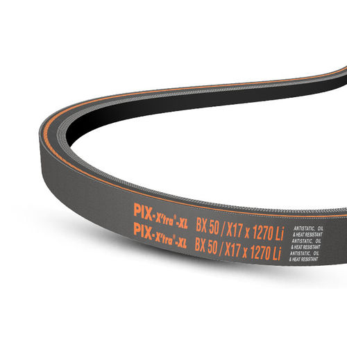 Приводной ремень с оголенной боковой частью - PIX-X'tra&reg; XL - PIX Transmissions Limited - V-образный / из каучука / сельскохозяйственный