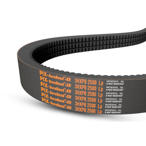 Зазубренный приводной ремень - PIX-DuraBand&reg;-XR - PIX Transmissions Limited - из каучука / для насоса / для электрогенераторной установки