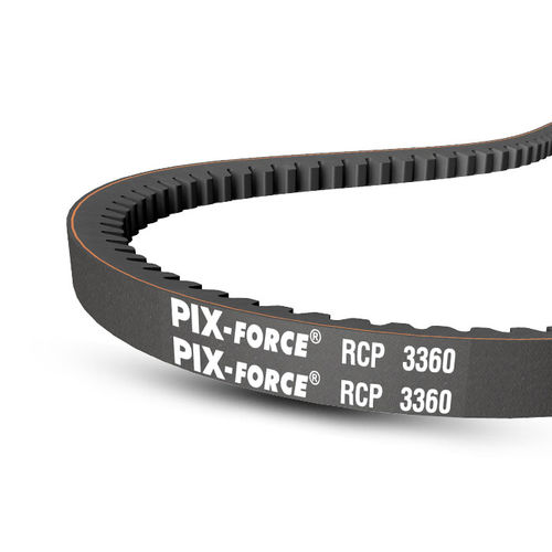 Трапециевидный приводной ремень - PIX-Force® - PIX Transmissions Limited - зазубренный / из каучука / для двигателя