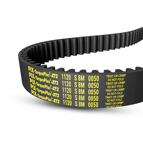 Приводной ремень высокой мощности - PIX-TorquePlus&reg;-XT2 - PIX Transmissions Limited - зазубренный / из каучука / для бумажной промышленности